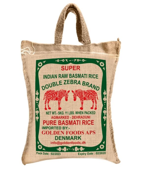 Double Zebra Basmati Rice 10kg