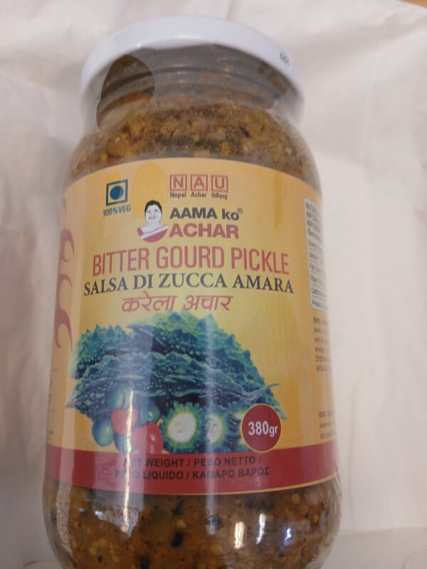 Bitter gourd pickle/karela
