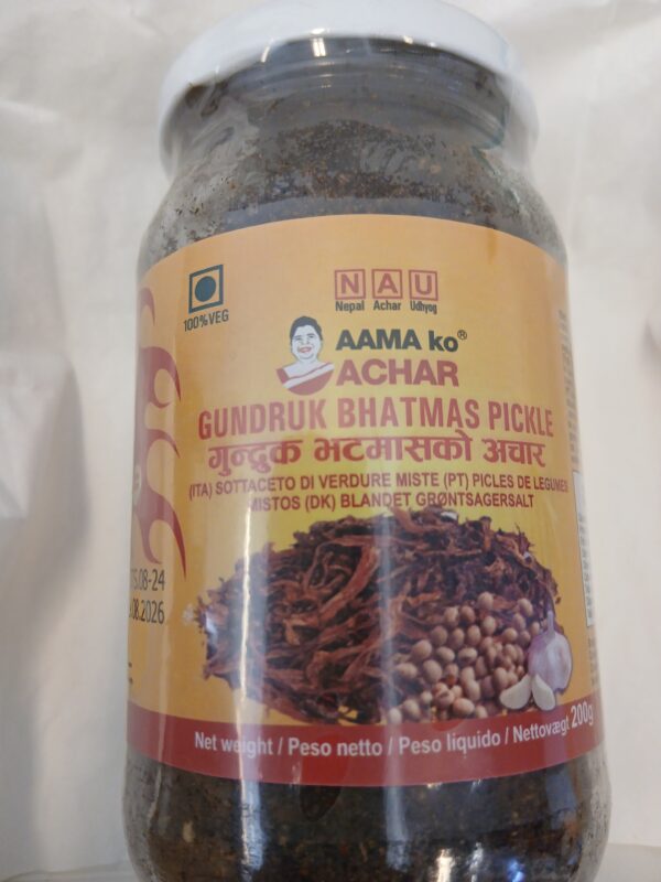 Gundruk Bhatmas