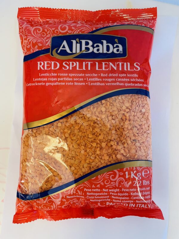 Alibaba Red Lentils 1kg