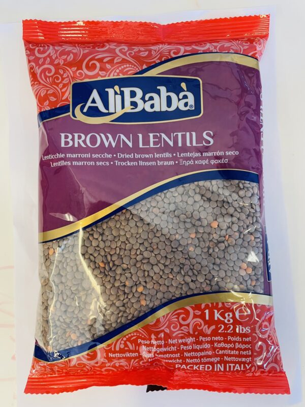Alibaba Brown Lentils 2kg