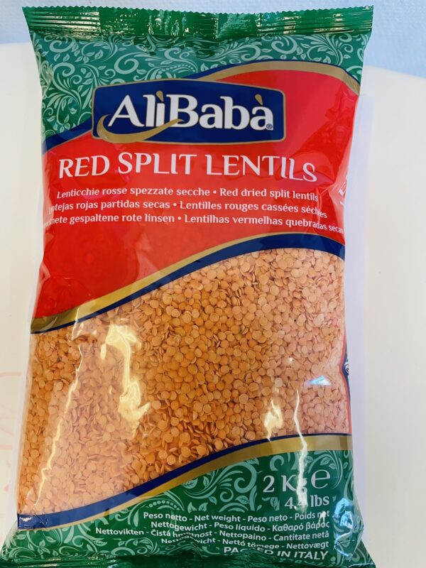 Alibaba Red Lentils 2kg
