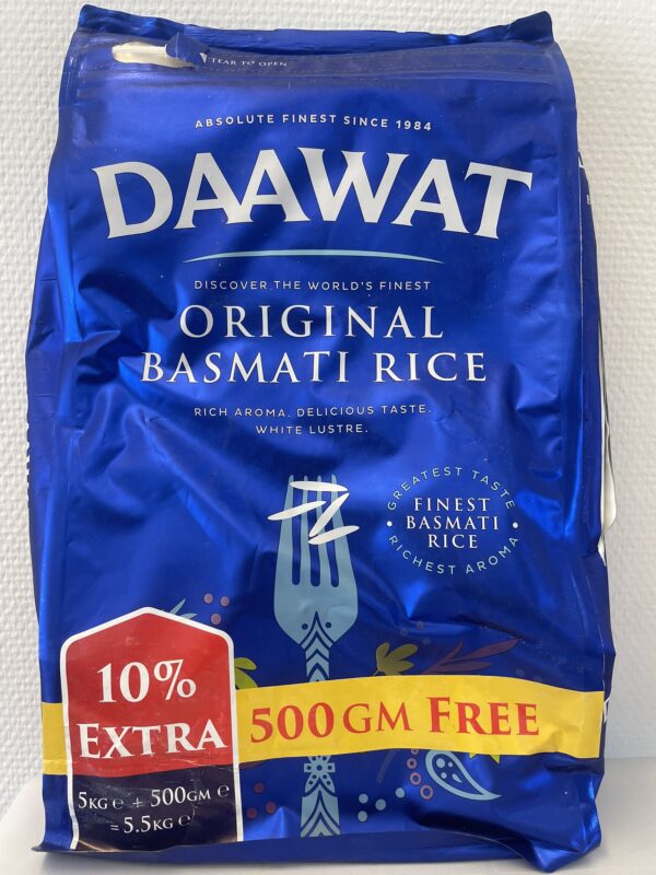 Daawat Basmati rice 5kg