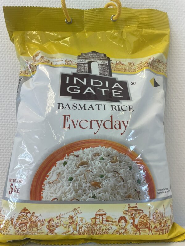 India gate Everyday Basmati rice 5kg